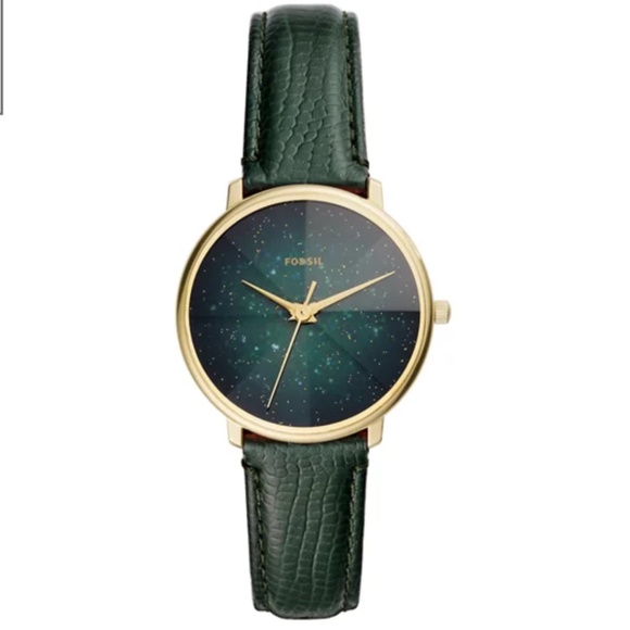Fossil Accessories - Fossil green prismatic watch